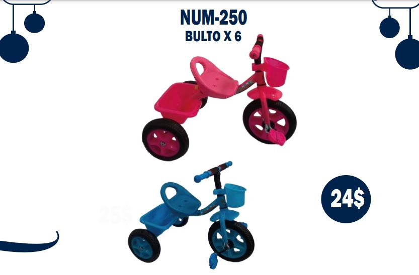 NUM-250 TRICOCHE BASIC X 6 