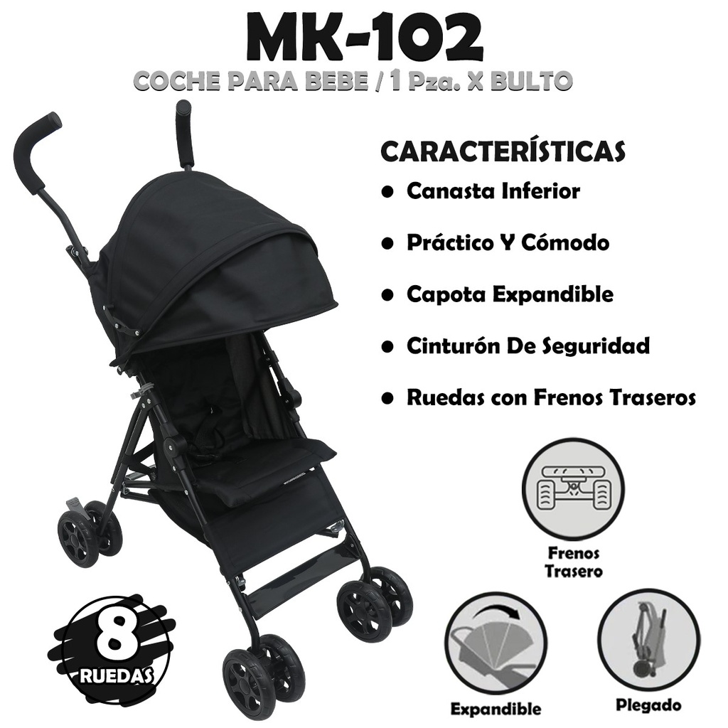 MK-102 COCHE PARA BEBE