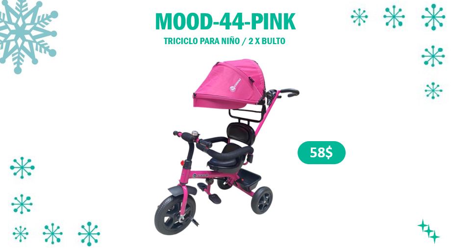 MOOD-44 PINK TRICOCHE X 2