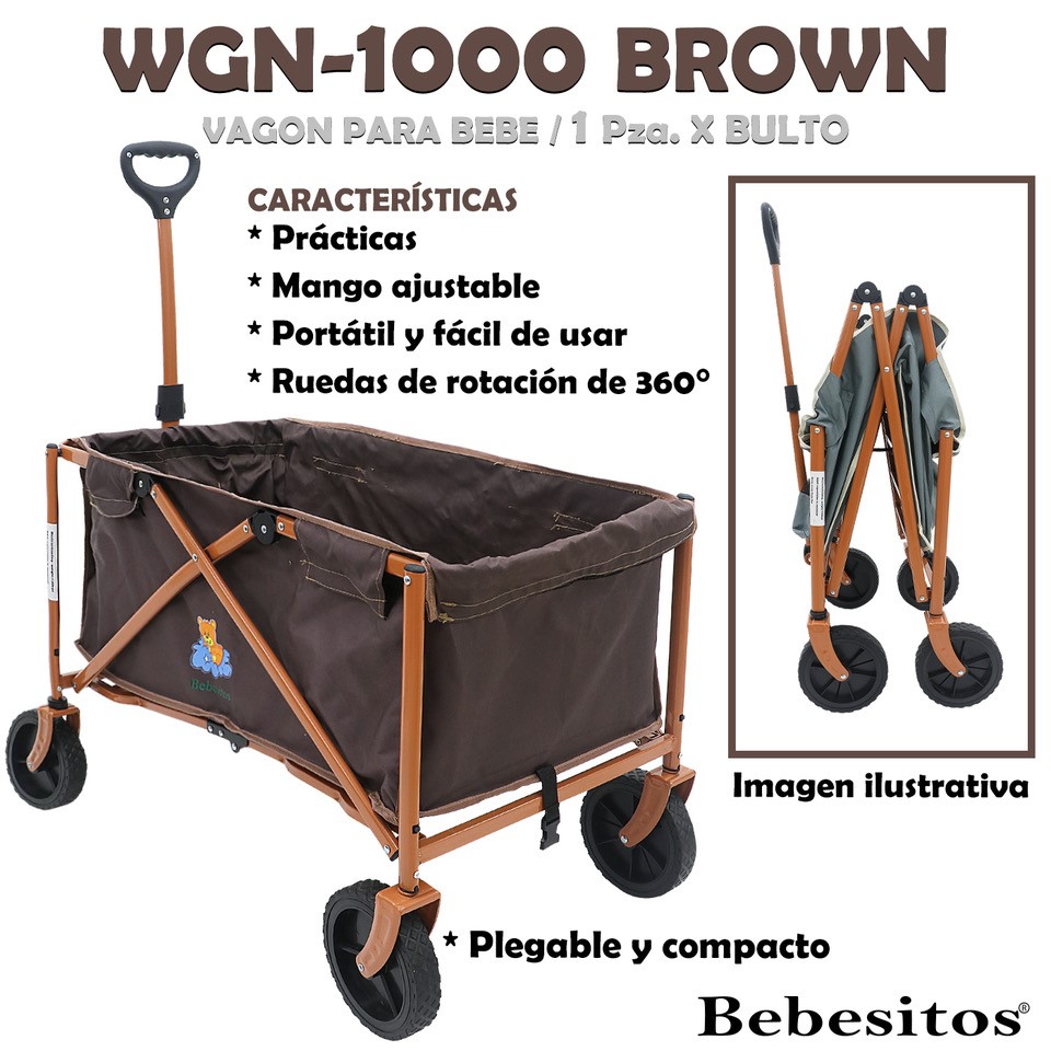 WGN-1000 BROWN VAGON PORTATIL