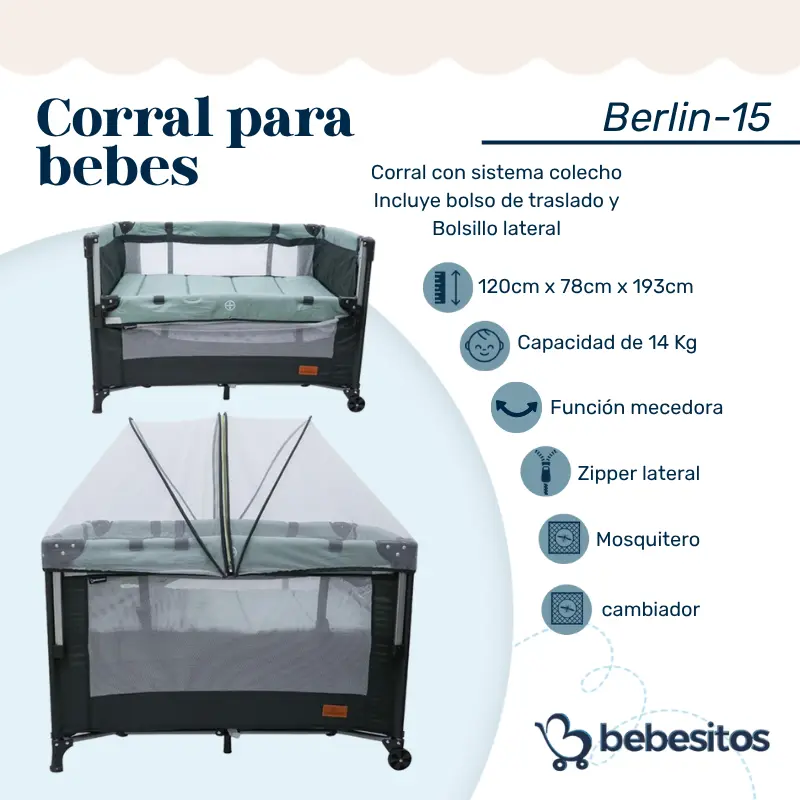 BERLIN-15 CORRAL VERDE MENTA X1