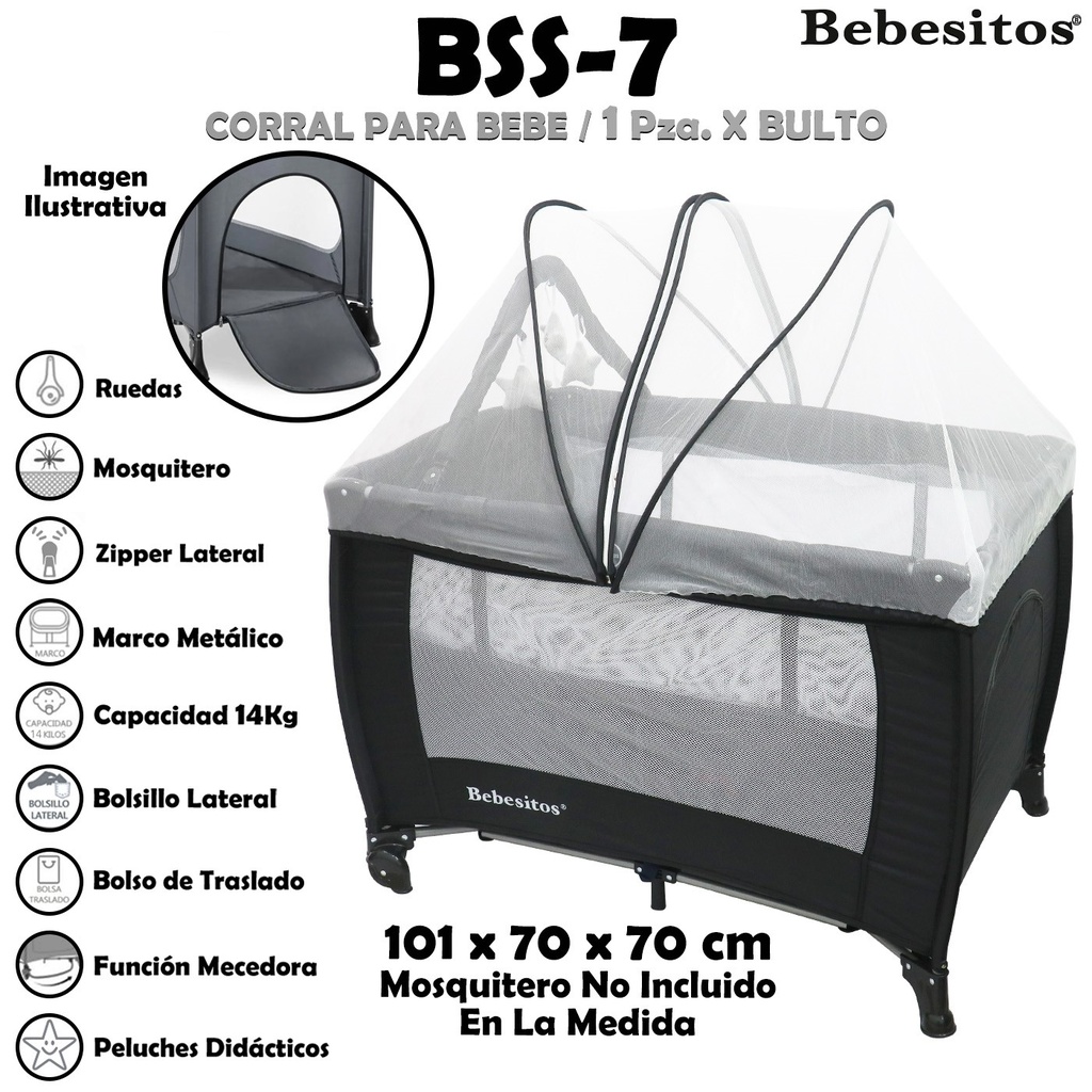 BSS-7 CORRAL BLACK