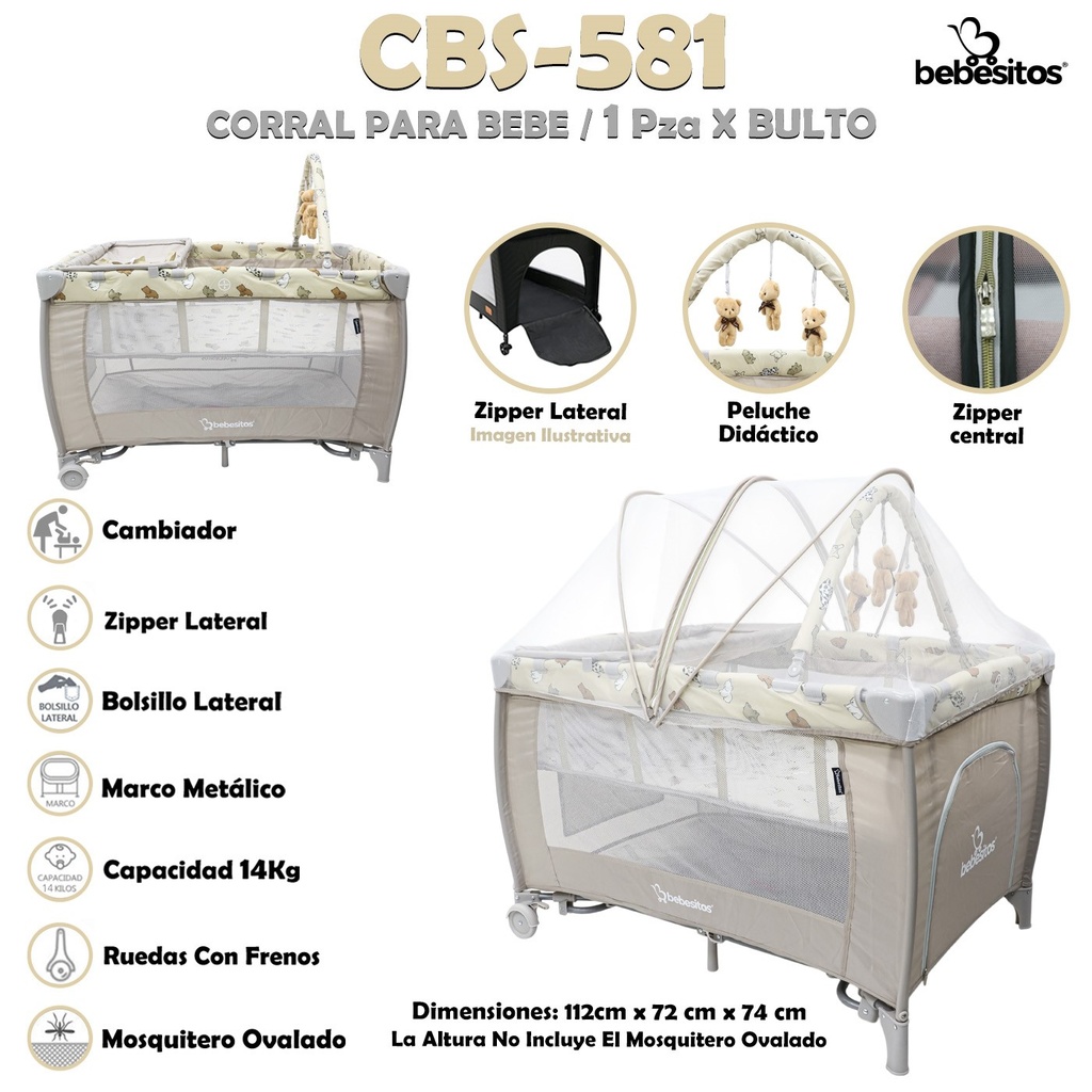 CBS-581 CORRAL BEIGE CREMA X 1