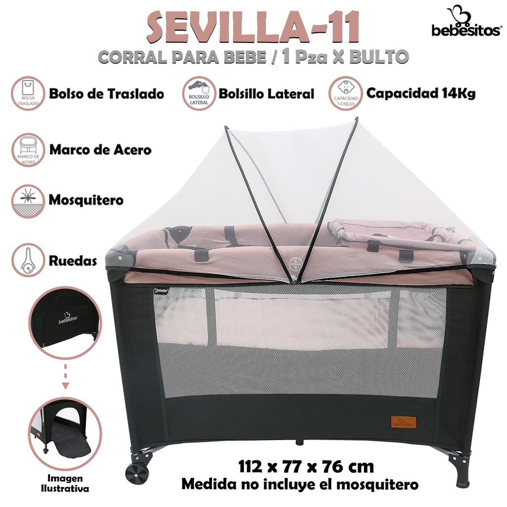 SEVILLA-11 CORRAL NUDE BLACK