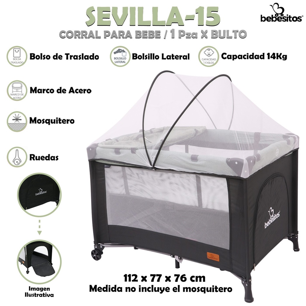 SEVILLA-15 CORRAL PARA BEBE