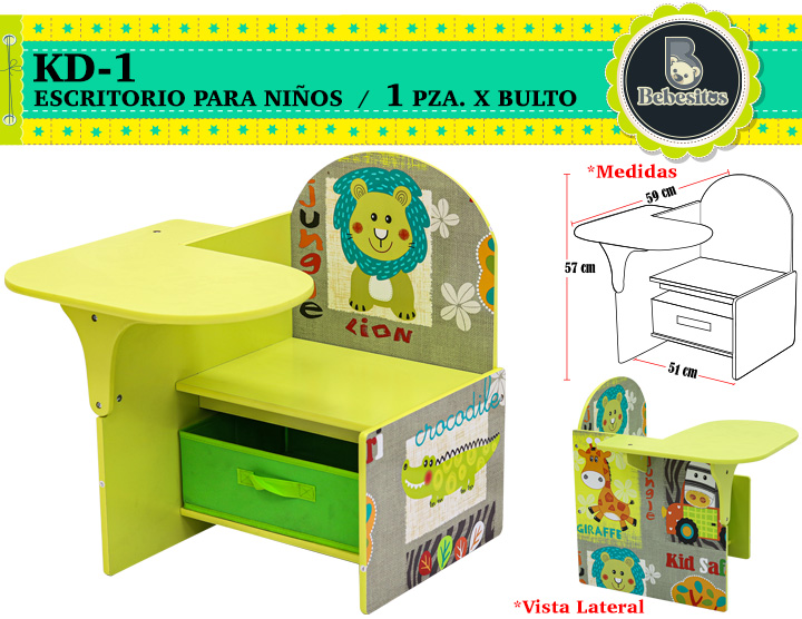 KD-1-ESCRITORIO NIÑO LEON
