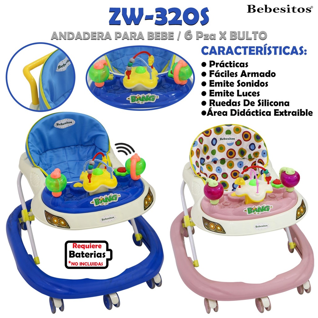 ZW-320S ANDADERA PLAY X 6