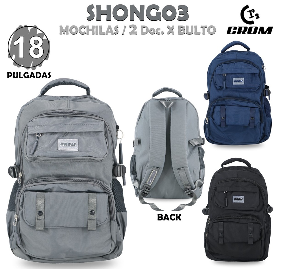 SHONG03 MOCHILA X 2