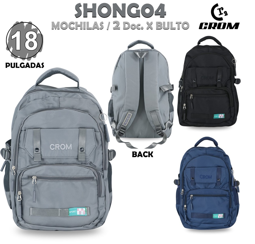 SHONG04 MOCHILA X 2