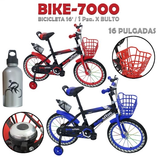 BIKE-7000 BLUE BICICLETA RIN 16"