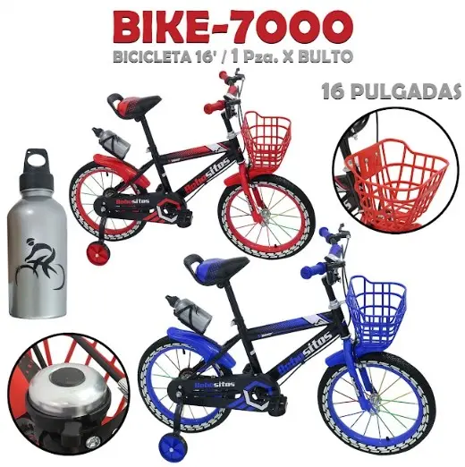 BIKE-7000 RED BICICLETA RIN 16"
