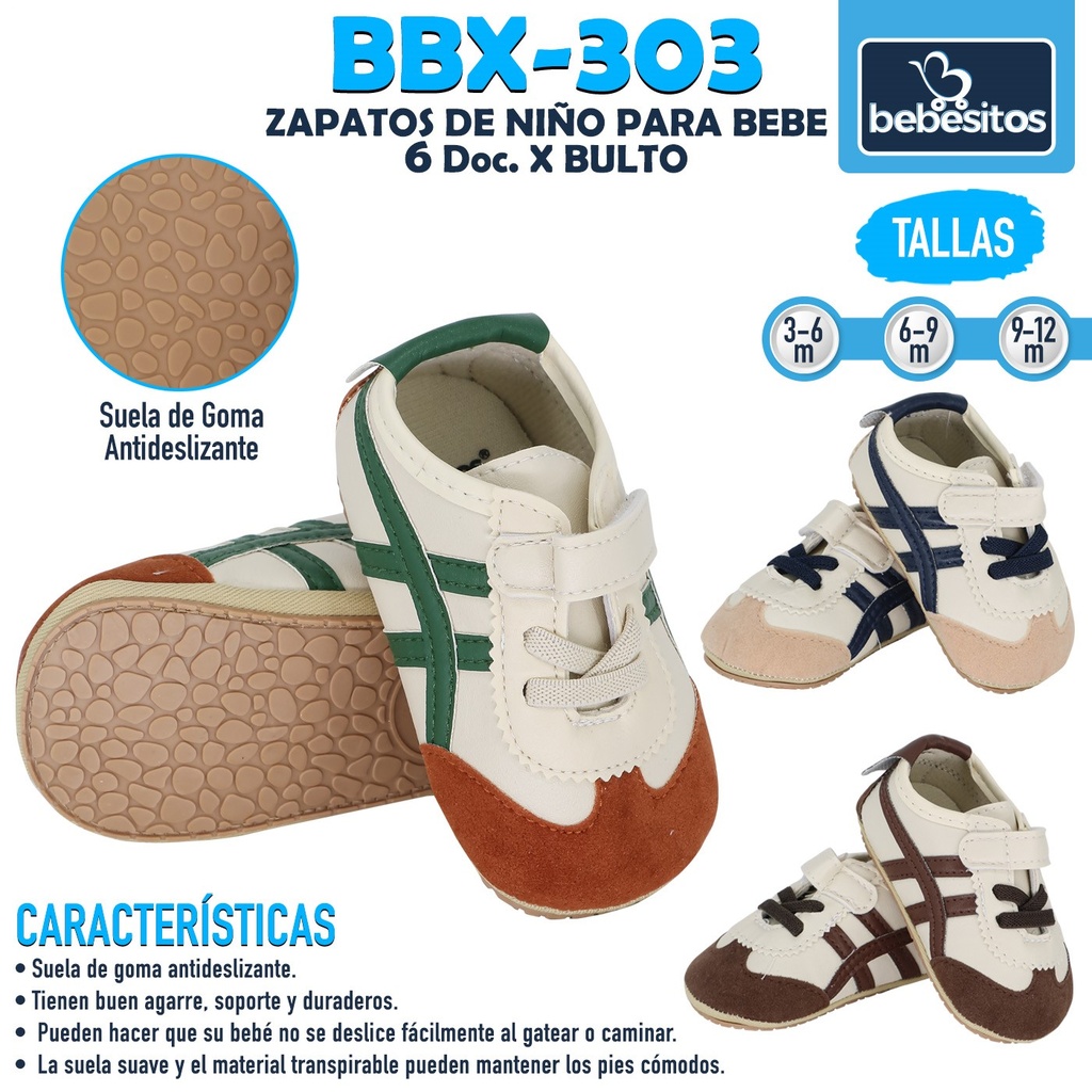 BBX-303 ZAPATOS DE NIÑO PARA BEBE