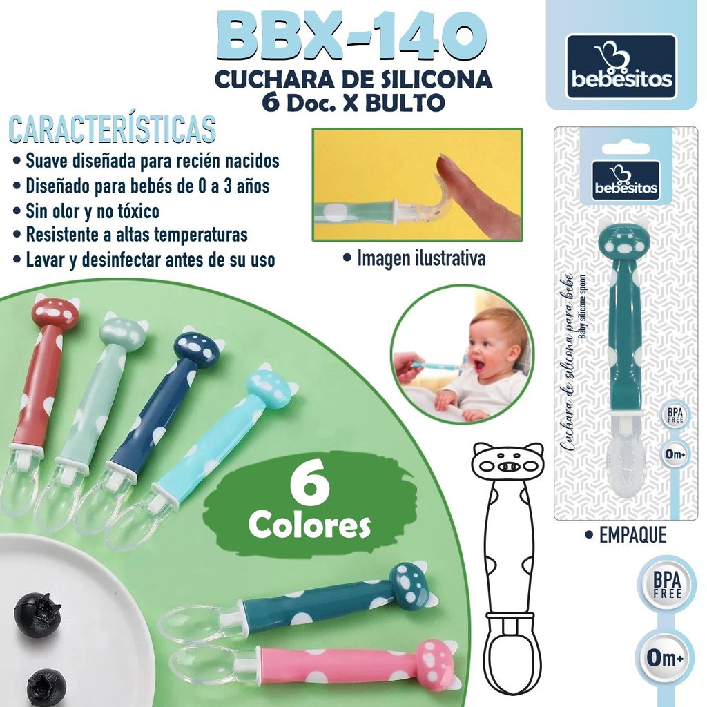 BBX-140 CUCHARA DE SILICONA