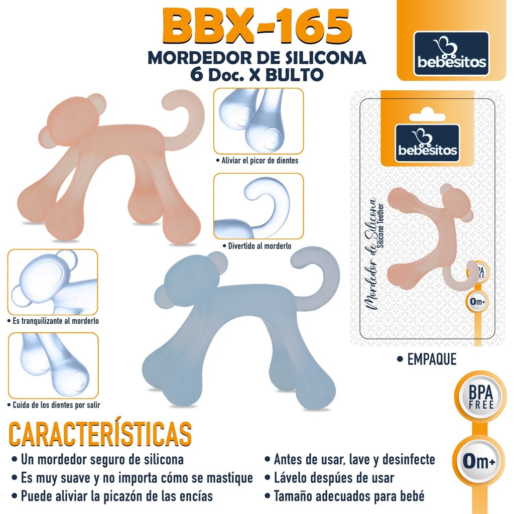 BBX-165 MORDEDOR DE SILICONA