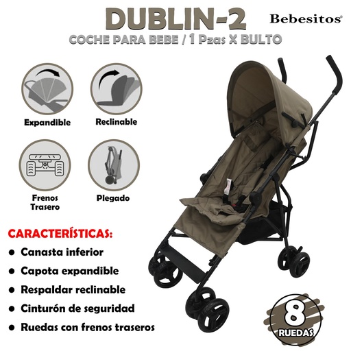 [DUBLIN-2] DUBLIN-2 COCHE CAQUI X1