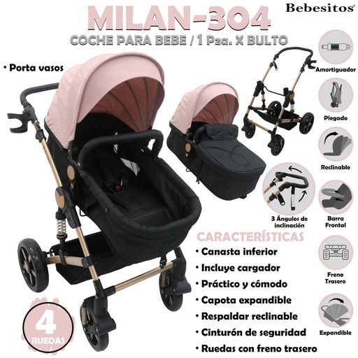 [MILAN-304] MILAN-304 COCHE ROSA X1