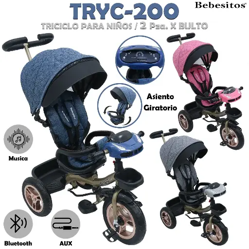 [TRYC-200PINK] TRYC-200PINK TRICOCHE X 2