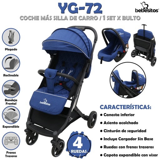 [YG-72] YG-72 COCHES PARA BEBE X1