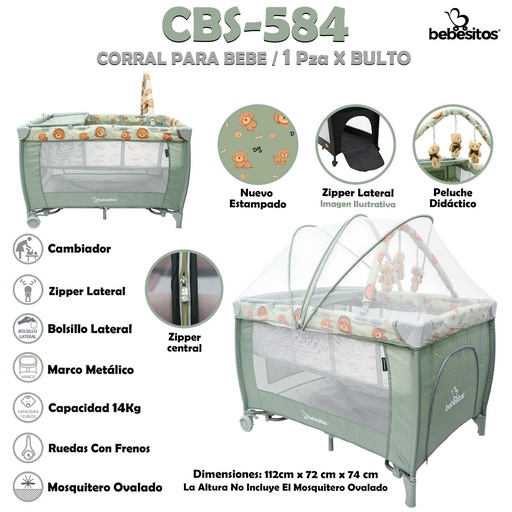 [CBS-584] CBS-584 CORRAL VERDE X 1