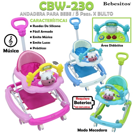 [CBW-230] CBW-230 ANDADERA VAQUITA X 5