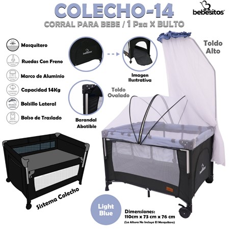 [COLECHO-14] COLECHO-14 CORRAL LILA X1