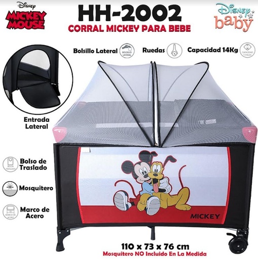 [HH-2002] HH-2002 CORRAL RED MICKEY & PLUTO X 2
