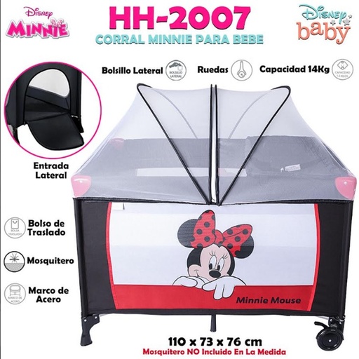 [HH-2007] HH-2007 CORRAL MINNIE RED X 2