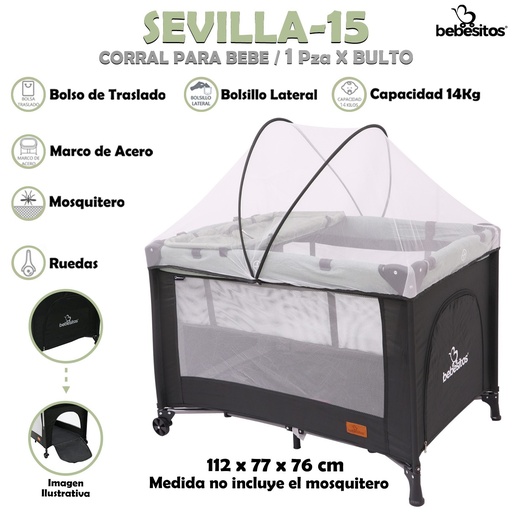[SEVILLA-15] SEVILLA-15 CORRAL PARA BEBE