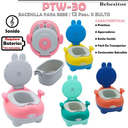 [PTW-30] PTW-30 BACENILLA PARA BEBE X 12