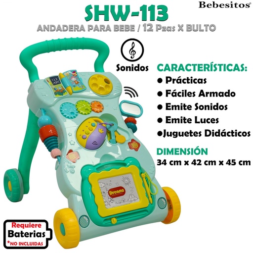 [SHW-113] SHW-113 ANDADERA X12