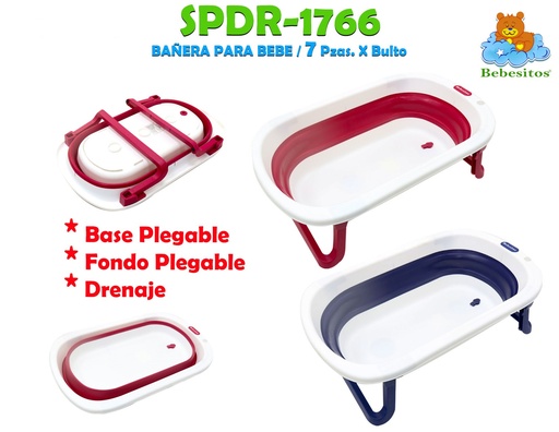 [SPDR-1766] SPDR-1766 BAÑERA PLEGABLE