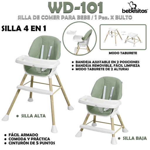 [WD-101] WD-101 SILLA DE COMER X1