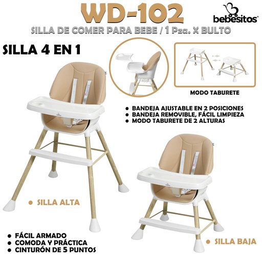 [WD-102] WD-102 SILLA DE COMER X1