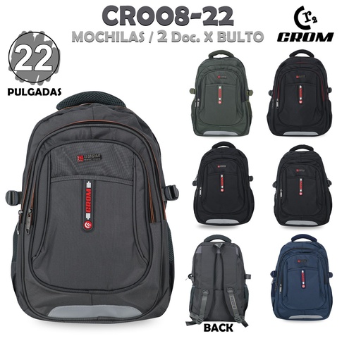 [CR008-22] CR008-22 MOCHILA X2