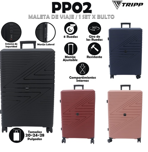 [PP02] PP02 MALETA DE VIAJE X1