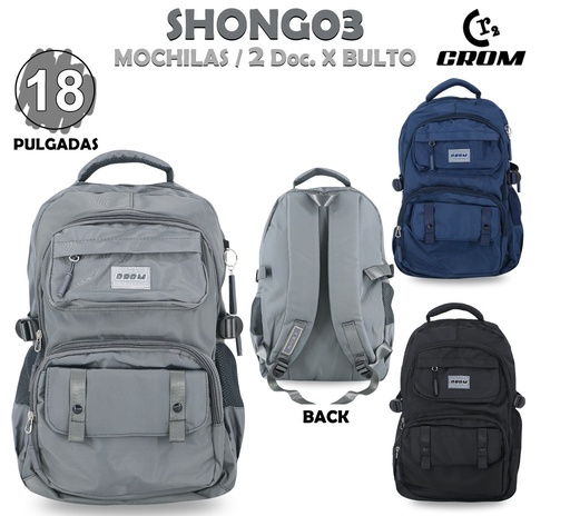 [SHONG03] SHONG03 MOCHILA X 2