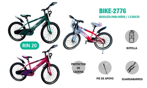 [BIKE-2776] BIKE-2776 BICICLETA 20"