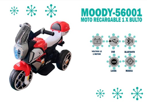 [MOODY-56001] MOODY-56001 MOTO PARA NIÑOS