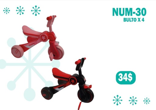 [NUM-30] NUM-30 TRICOCHE STAR X 4