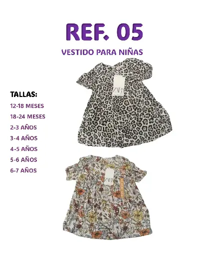 [5] 05 VESTIDO PARA NIÑA
