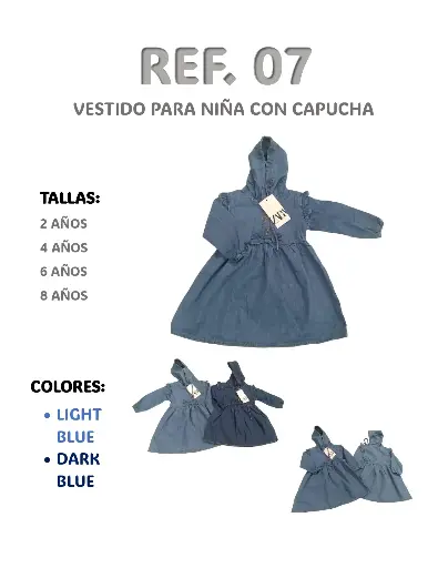 [7] 07 VESTIDO CON CAPUCHA