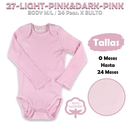 [27-light-pink&dark-pink] 27-LIGHT-PINK&DARK 24 PZAS