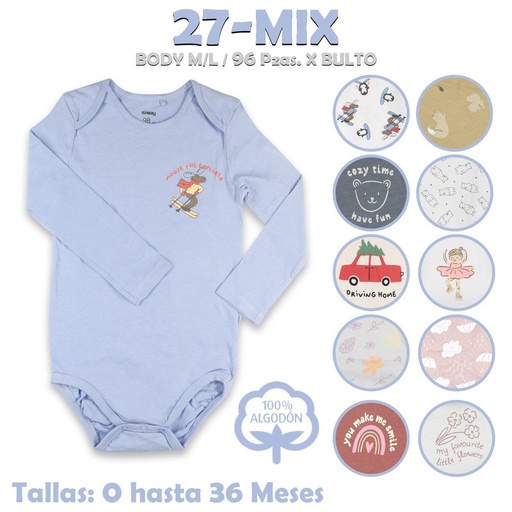 [27-MIX] 27-MIX BODY M/L PZA