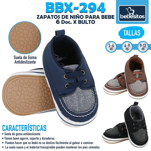 [BBX-294] BBX-294 ZAPATOS DE NIÑO PARA BEBE