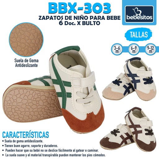 [BBX-303] BBX-303 ZAPATOS DE NIÑO PARA BEBE