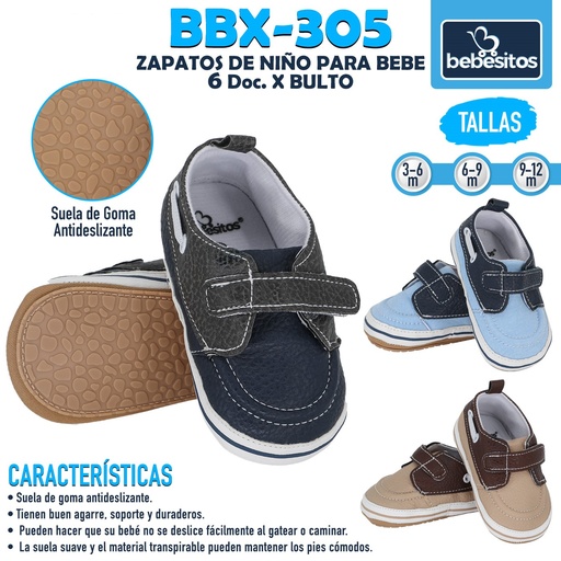 [BBX-305] BBX-305 ZAPATOS DE NIÑO PARA BEBE