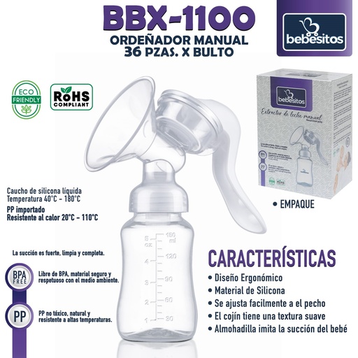 [BBX-1100] BBX-1100 ORDEÑADOR MANUAL X 36