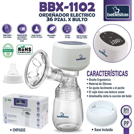 [BBX-1102] BBX-1102 ORDEÑADOR ELECTRICO X 36