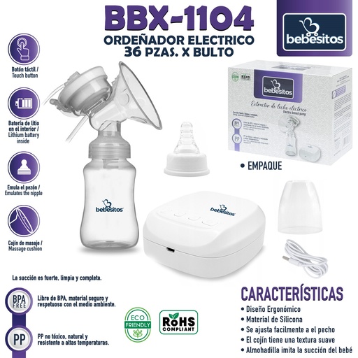 [BBX-1104] BBX-1104 ORDEÑADOR ELECTRICO X 36