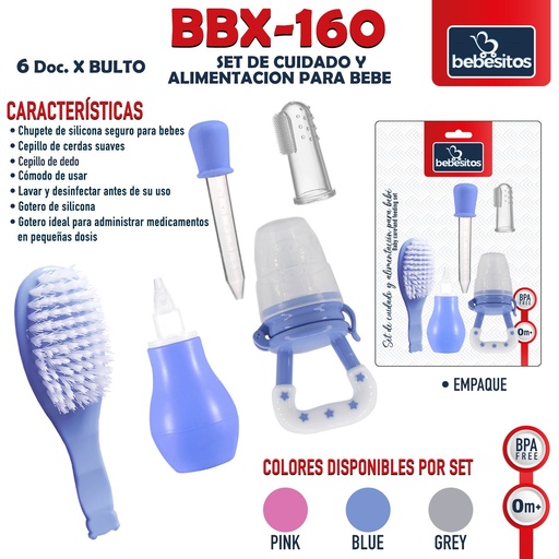 [BBX-160] BBX-160 SET DE CUIDADO Y ALIMENTACION
